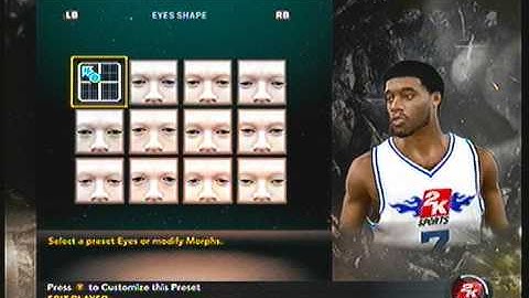 NBA 2k11 How To Create Kid Cudi