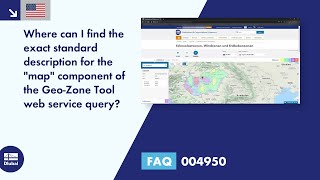 FAQ 004950 | Where can I find the exact standard description for the 'map' component of the Geo-Z...