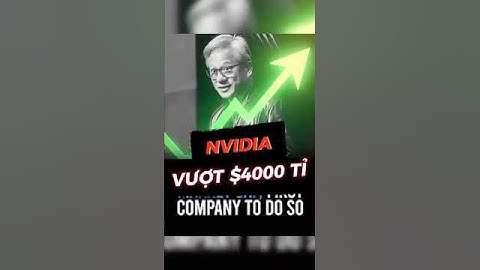 🚀 NVIDIA lập kỷ lục lịch sử: Vốn hóa vượt 4.000 tỷ USD – dẫn đầu thế giới!