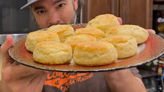 Homemade Buttermilk Biscuits by The Cajun Ninja