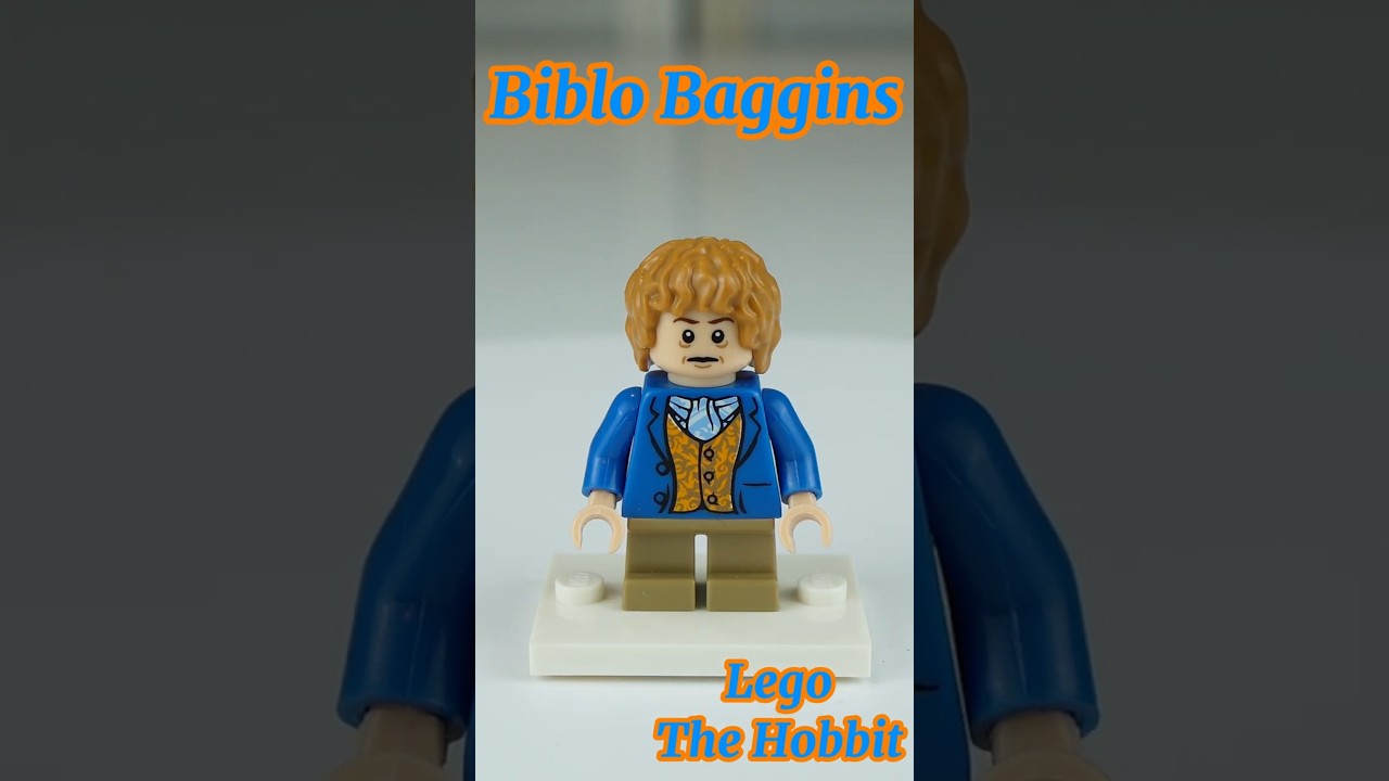 Lego Minifigures Lord of the Rings Bilbo Baggins - Blue Coat