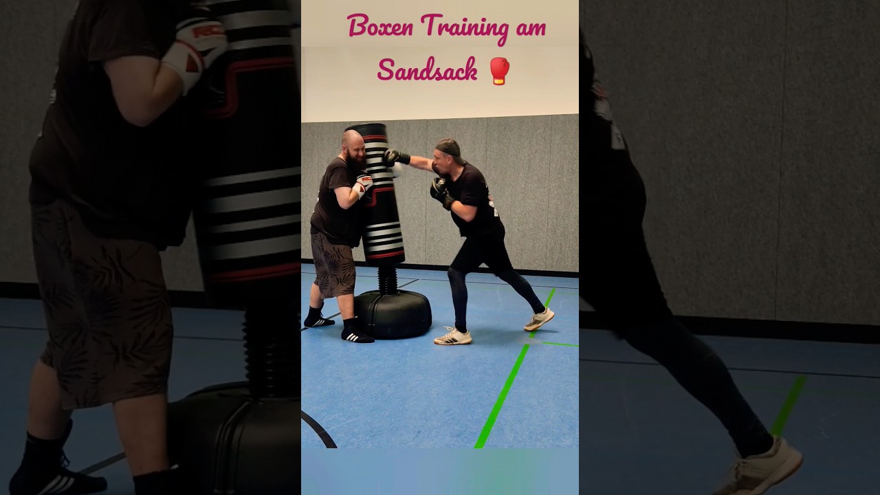 Boxen Training am Sandsack 🥊 
