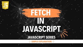 Fetch in JavaScript | Hindi | Lecture 80 #js #learning #webdevelopment