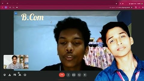 B.Com Mock Interview|| Christ University || round -1 || 2022 || Vaibhaw Siddhart