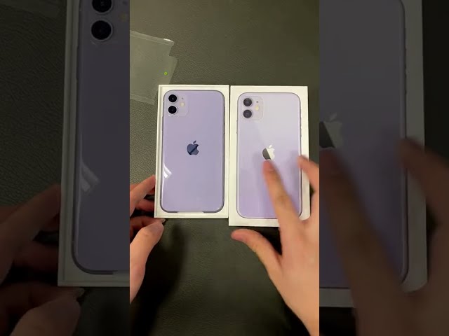 Đập hộp iphone 11 màu tím cực đẹp