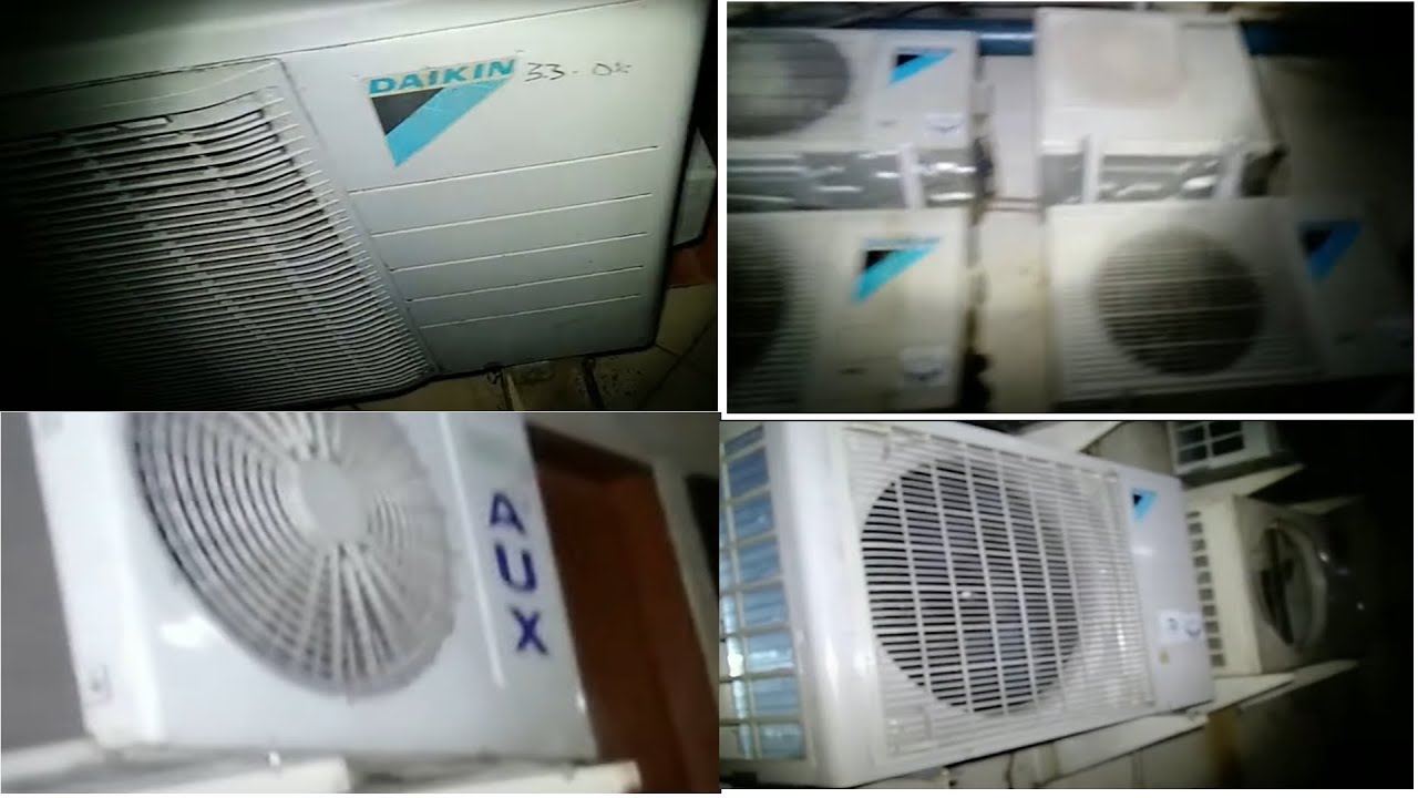 Air Conditioner Heaven! Many Daikin and other units! YouTube