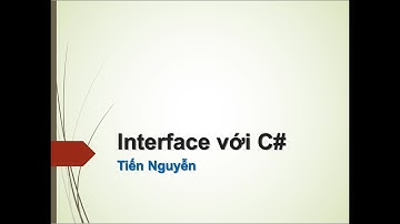 Interface trong C#