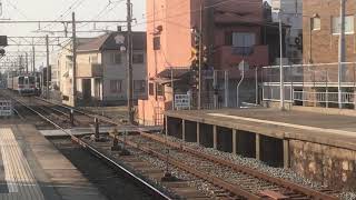 山陽5000系5016F直通特急阪神大阪梅田行き　中八木駅通過