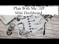 Plan With Me Jan 24 - Jan 30  | HP mini Dashboard