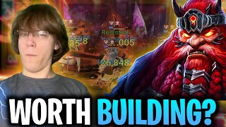 WATCH BEFORE BUILDING!! Testing Tholin Foulbeard in Hydra, Arena and Dragon | Raid Shadow Legends