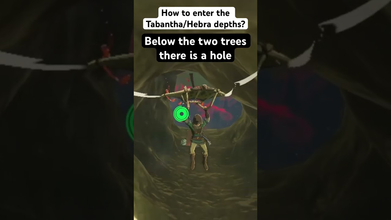 How to get to the Tabantha/Hebra depths in Tears of the Kingdom? (Zelda) | Cinemaze Shorts 