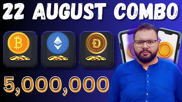 Daily combo card 22 August 2024 | Daily Combo card of hamster kombat