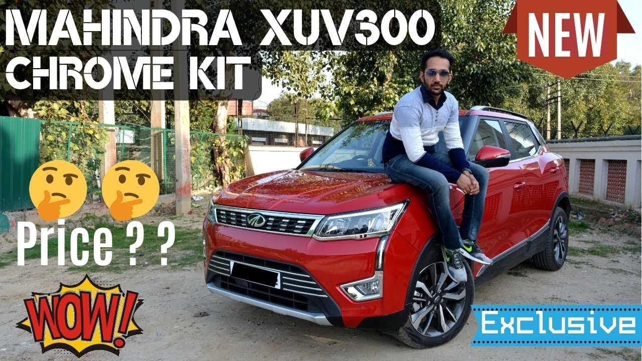 Mahindra XUV300 Chrome Kit Guide | Red 