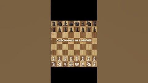 Checkmate in 8 Moves?! LEGAL’s INSANE Opening Trap!