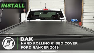 2019 Ford Ranger Install | BAK Revolver X2 Hard Rolling Cover
