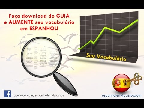 Aprenda Mais de 80 Palavras em Espanhol em  Menos de 5 Minutos