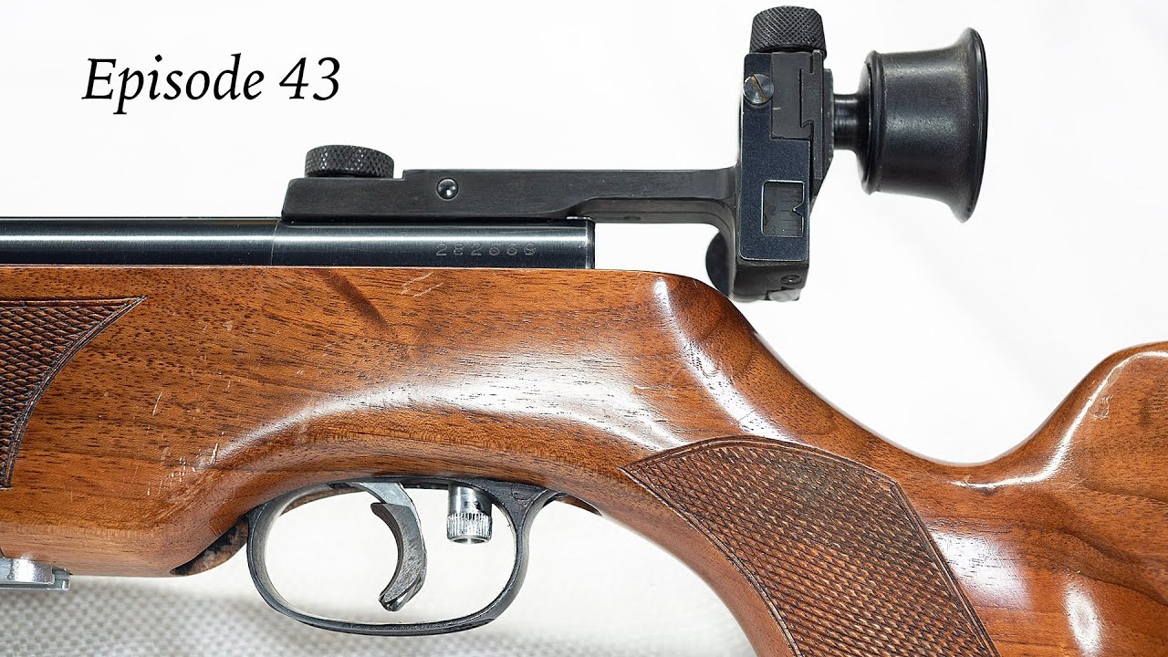 Match grade from 1969 - a Weihrauch HW55M needs some repairs