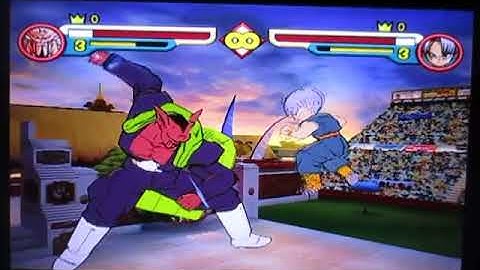 Dragon Ball Z Budokai 2(Gamecube)-Dabura vs Kid Trunks