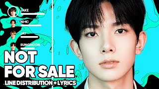 Enhypen  Not For Sale line Distribution  S Color Coded Patreon Requested