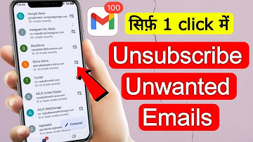 How to unsubscribe all Unwanted emails in Gmail | Mass Delete Emails in Gmail (2 Methods)