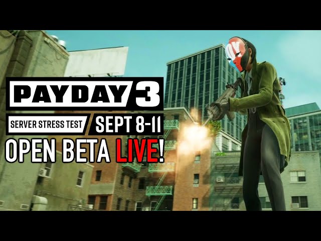 Payday 3 devs want weekend beta testers to push servers to the limits