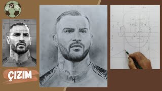 Karakalem Portre Çizimleri : Ricardo Quaresma Nasıl Çizilir | How To Draw Ricardo