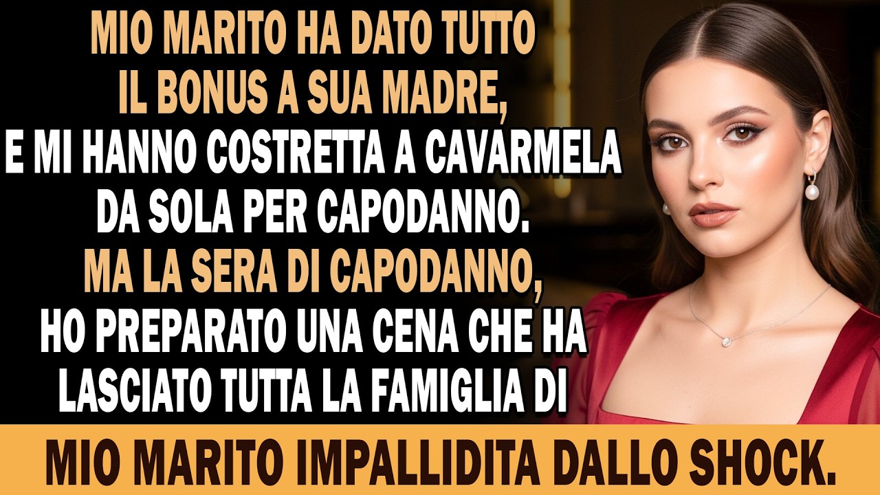 Mia suocera mi ha sempre ripetuto che una nuora deve stare al suo posto. La sera della vigilia di Natale, mentre i vicini sentivano l’odore dell’abbacchio al forno, io ho messo in tavola delle...