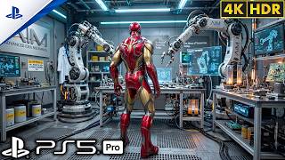 (PS5) Marvel's Avengers - Iron Man New MCU Tech Suit is INSANE | Ultra Realistic Gameplay [4K60FPS] screenshot 1