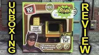 Famous Tiny TV Classics 1960's BATMAN TV Unboxing & Review Net Worth