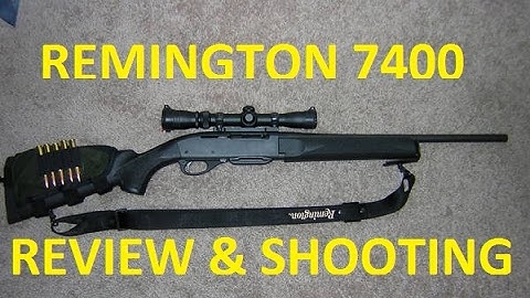 Cover Image for REMINGTON 7400 REVIEW