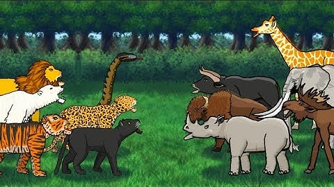CARNIVORES VS HERBIVORES - RUMBLE - ANIMATION