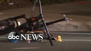 Cops investigating car collision with bicyclist