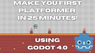 Create you first Platformer game! || less than 20 lines of code! - Godot Engine Tutorial 2D