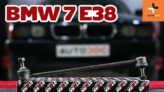 Montáž Vzpera stabilizátora BMW 7 (E38): video zadarmo