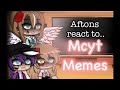 Aftons react to minecraft youtubers PART 2!  || All links in description IN ORDER  || Gacha Club