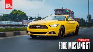 Nepal Exclusive: Ford Mustang GT | Test Drive, Review - Nepal Drives
