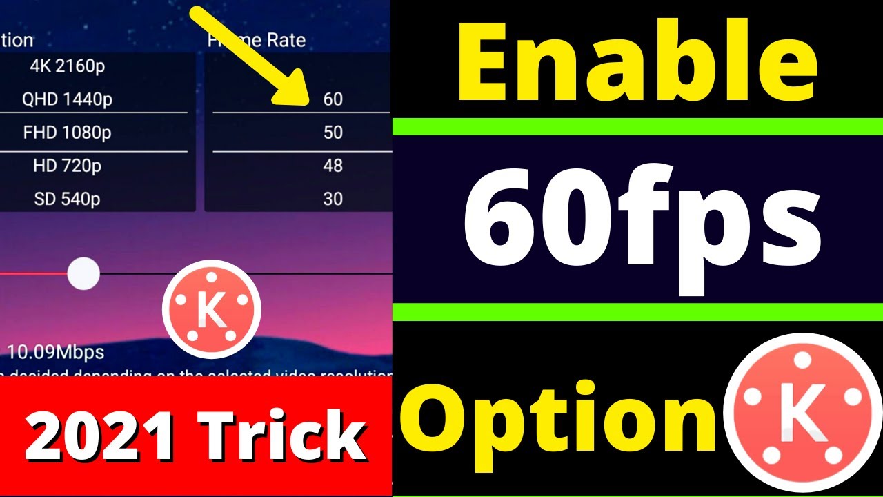 🔥How To Export 60 FPS Videos In Kinemaster | Kinemaster 60fps export