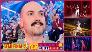 REACCIÓN Segunda Semifinal Benidorm Fest 2023 (En Directo desde el Palau) - Eurovision Spain