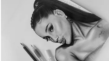 Ariana Grande Drawing l Ankit Sonule