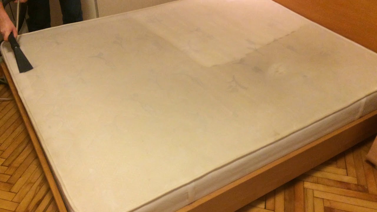 Химчистка матраса - YouTube