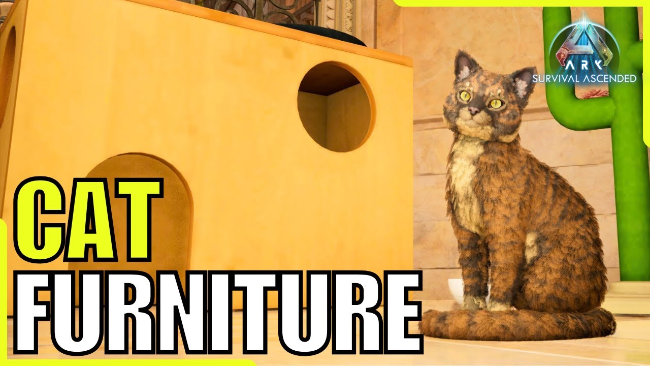 This NEW Ark Mod Makes The PURR-FECT Cat Paradise! | ARK: Survival ...