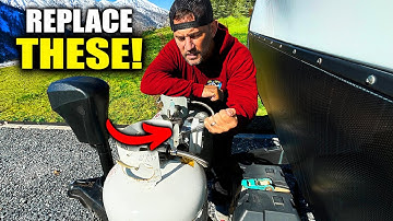 RV Propane Pigtail Hose Replacement - The Safe & Correct Process Explained