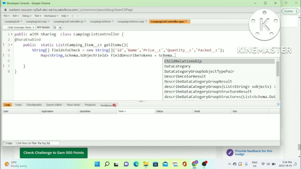 Aura components basics Connect to Salesforce with Server side controller part 1 YouTube