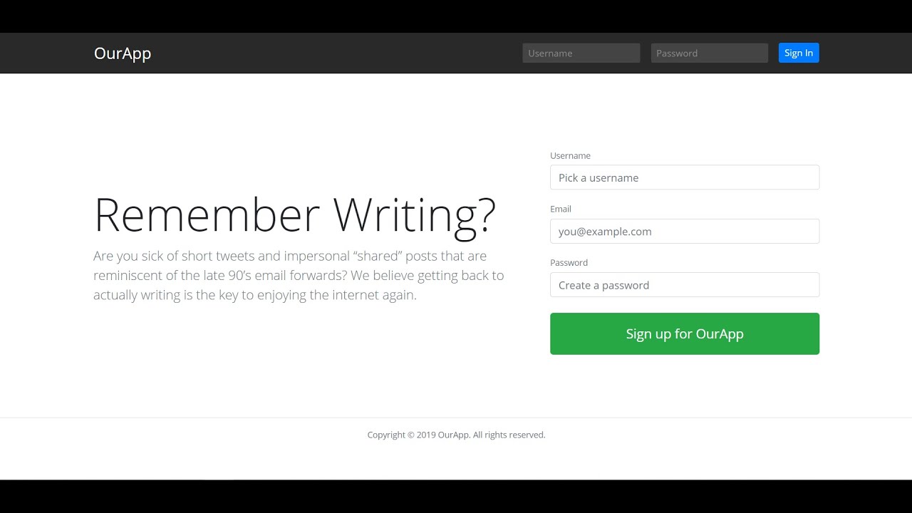Create features