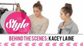 Behind the Scenes with Kacey Laine