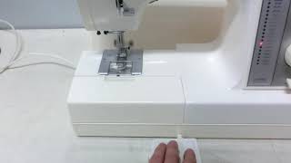 JANOME ジャノメ ミシン Plaire sp 641 フットコントローラー有 ケース有 一部動作OK ジャンク品扱い NY1990