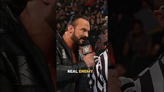 Drew McIntyre wants Seth Rollins to remember who their common “enemy” is… 👀😤 #WWERaw