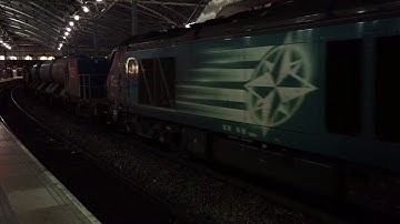 DRS 68001/021 on the RHTT at Leeds 20/11/16