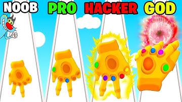 NOOB vs PRO vs HACKER vs God | In Glove Power | With Oggy And Jack | Rock Indian Gamer |