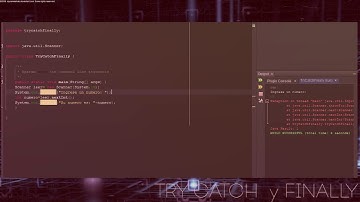 Excepciones TRY CATCH FINALLY en JAVA (ejemplo)